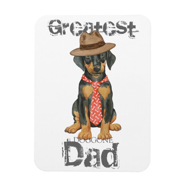 Ímã Pai Doberman (Vertical)