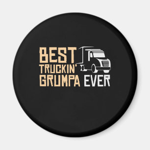 Imã Pai Dotado Melhor Truckin Grumpa Nunca