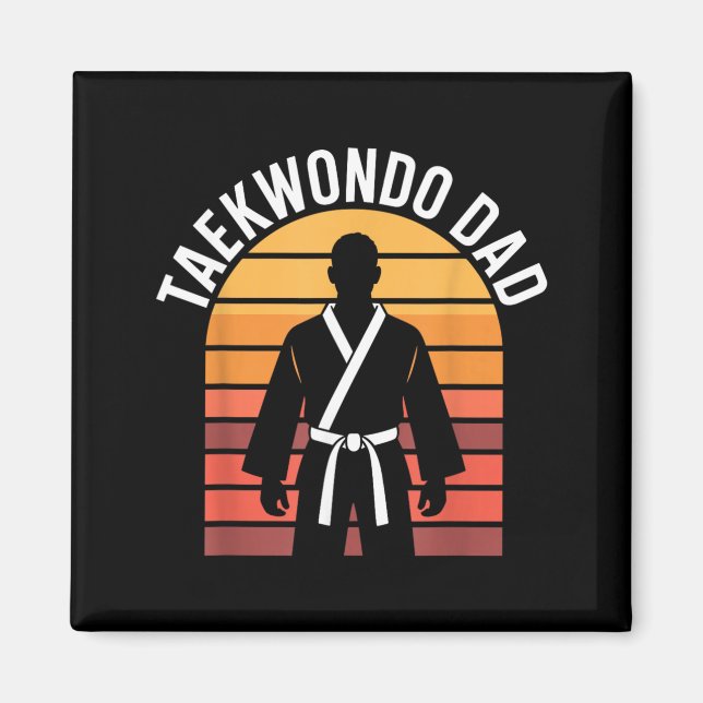 Imã Pai engraçado de Taekwondo (Frente)
