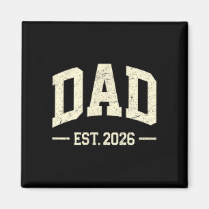 Imã Pai Est. 2026 Logotipo Papai 2026 Futuro Novo Pai