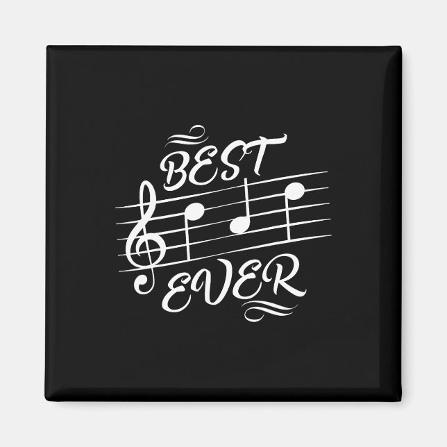 Imã Pai Ever Music Notes Dia de os pais Musical (Frente)