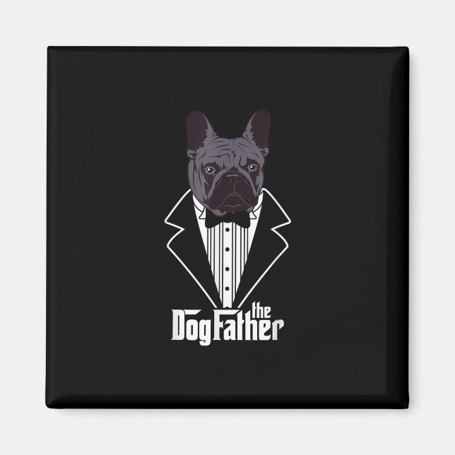 Imã Pai francês Bulldog francês Papa Gift (Frente)