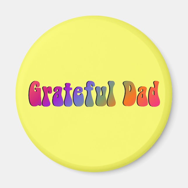 Imã Pai Grateful (Frente)