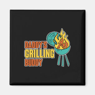 Imã Pai Griling Buddy Family Churrasco Mastercl —