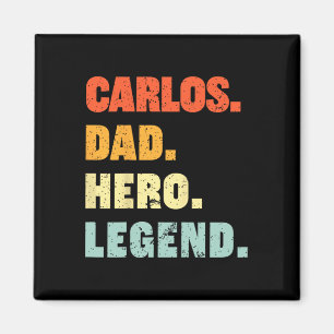 Imã Pai Herói Legenda Personalizada Nome Personalizado