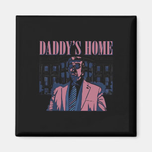 Imã Pai Home Trump Pink 2024 2024 Trump Return 45