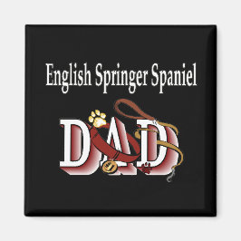 Imã pai inglês springer spaniel Magnet