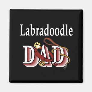 Imã pai Labradoodle Magnet