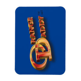 Ímã Pai Laranja 3D