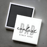 Imã Pai Mais Legal Desde 20XX O Pré-Disquete Simples M<br><div class="desc">Esta design simples e moderna é composta por tipografia sã-serif.</div>