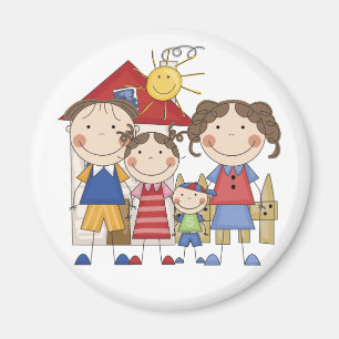 Imã Pai, mamã, irmã mais velha, família do irmão m