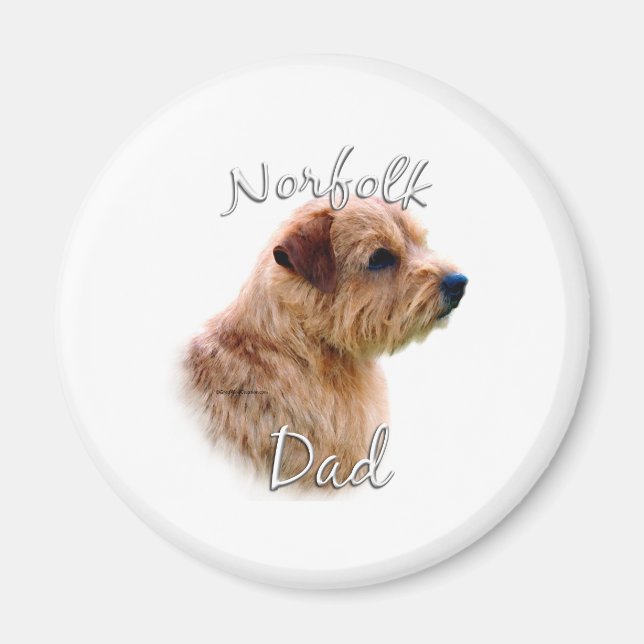 Imã Pai Norfolk Terrier 2 (Frente)