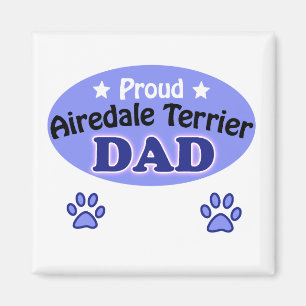 Imã Pai Proud Airedale Terrier