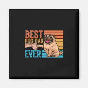 Imã Pai Pug Sempre Dia dos Pais Papai Pug