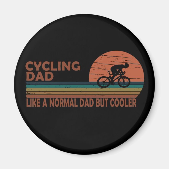 Imã pai que anda de bicicleta como um pai normal, mas  (Frente)