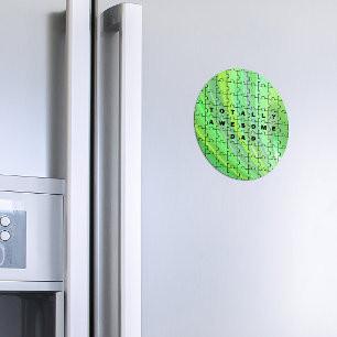 Imã Pai Quebra-cabeça Verde Totalmente Incrível