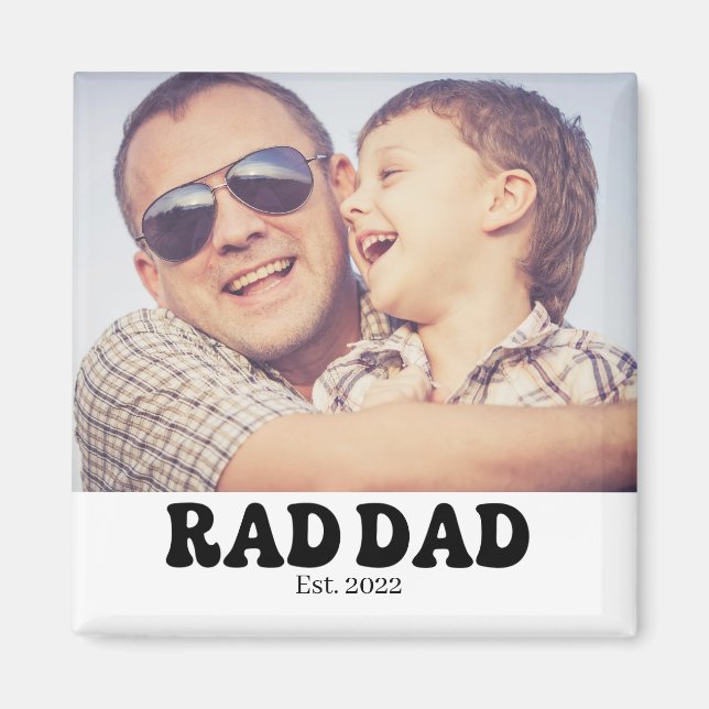 Imã Pai Radical Est. Foto Retro (Frente)
