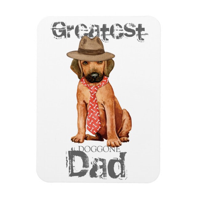 Ímã Pai Ridgeback da Rodésia (Vertical)