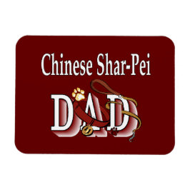 Ímã Pai Shar-Pei Chinês