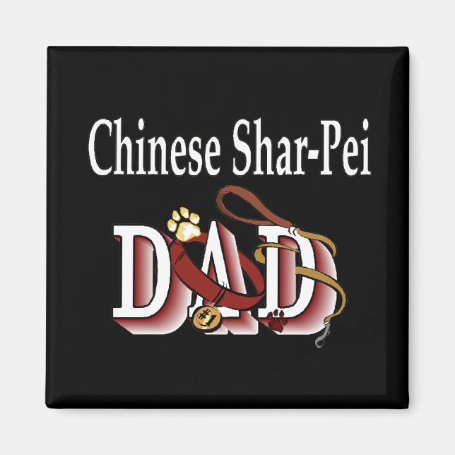 Imã Pai SharPei Chinês (Frente)