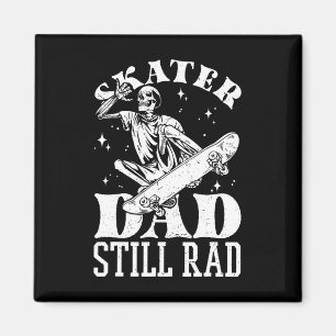 Imã Pai Skatista Ainda Radical Esqueleto Skate Dia dos