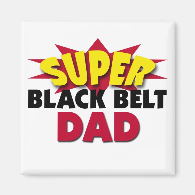 Imã Pai Super Black Belt (Frente)