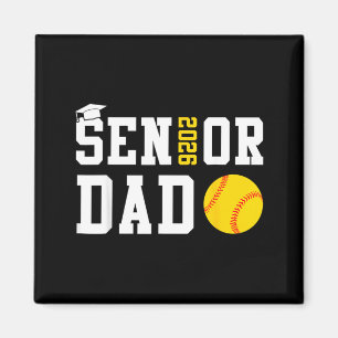 Imã Pai Veterano 2026 Softbol Turma de 2026 Graduação