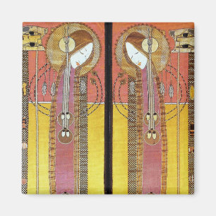 Imã Painéis bordados por Margaret Macdonald