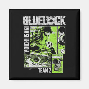 Imã Painéis de futebol dividido Blue Lock Yoichi Isagi