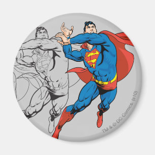 Imã Painéis em quadrinhos do Super-Homem