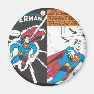 Imã Painéis em quadrinhos do Super-Homem