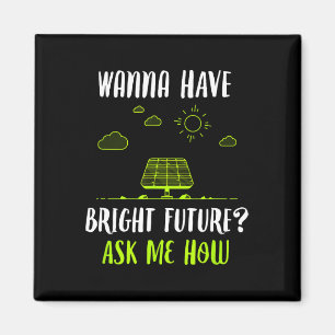 Imã Painéis solares de energia solar Brilham Futuro En