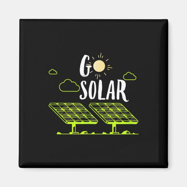 Imã Painéis Solares de Energia Solar Passam Pota Solar (Frente)