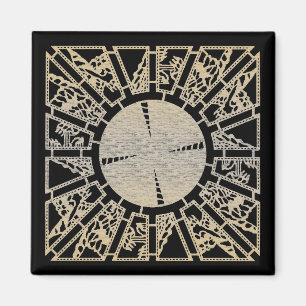 Imã Painel 1 da lamentação (bronze)