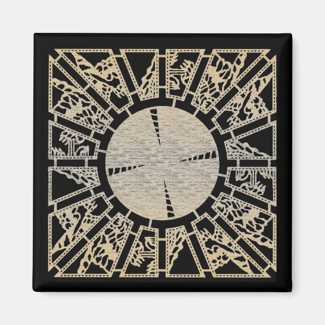 Imã Painel de Iniciação 1 (latão) (Frente)