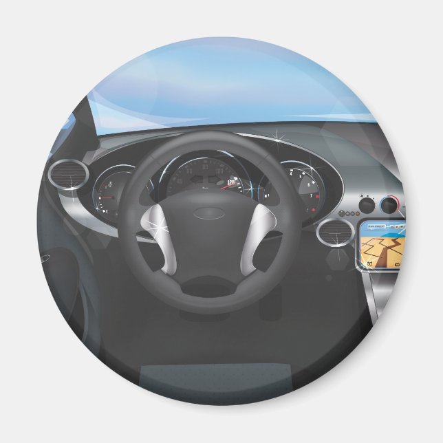 Imã Painel de Instrumentos de Automóveis Desportivos (Frente)