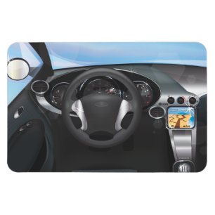 Ímã Painel de Instrumentos de Carro Esportivo