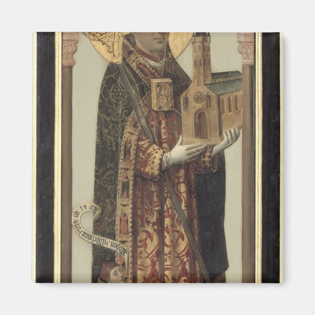 Imã Painel de Representação de Ruas. Ansgar, 1457 (Frente)