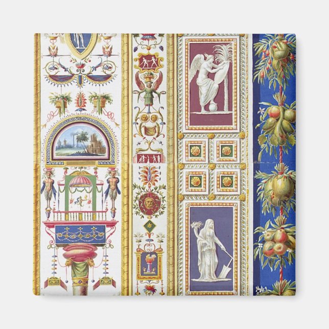 Imã Painel do Raphael Loggia no Vaticano, de (Frente)