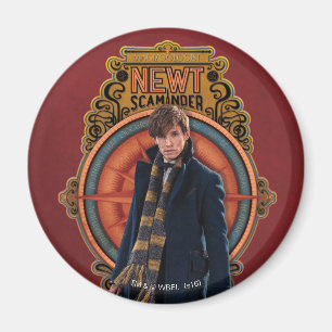 Imã Painel NEWT SCAMANDER™ Art Nouveau em pé