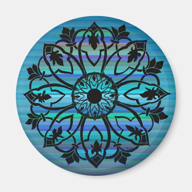 Imã Painel Valium - Magneto Azul (Frente)