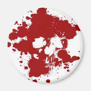 Imã Paint Skull