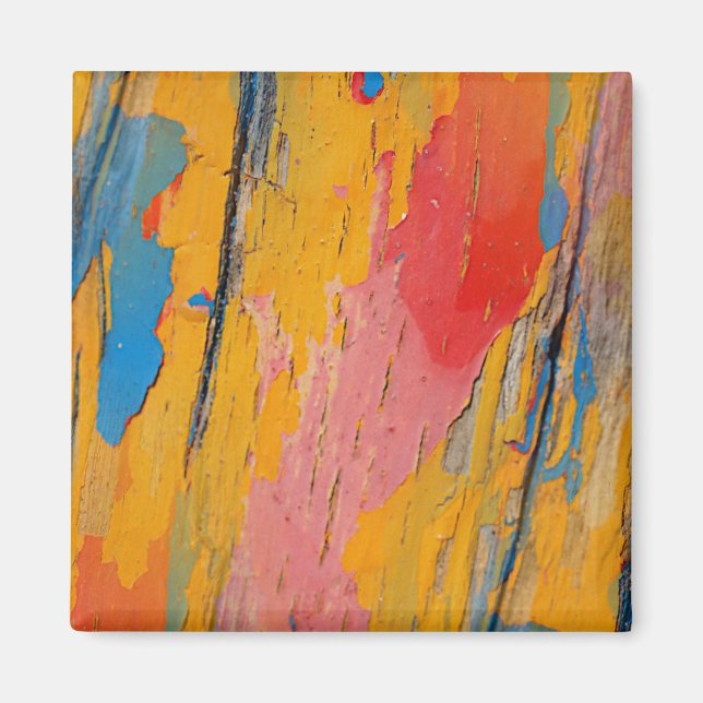 Imã Paint Splatter colorido (Frente)