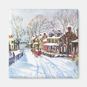 Imã País das maravilhas do inverno