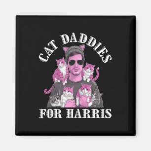 Imã Pais De Gato Para Kamala Harris 2024 Chilless Cat