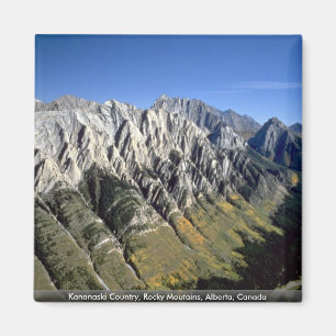 Imã País de Kananaski, Moutains rochoso, Alberta,