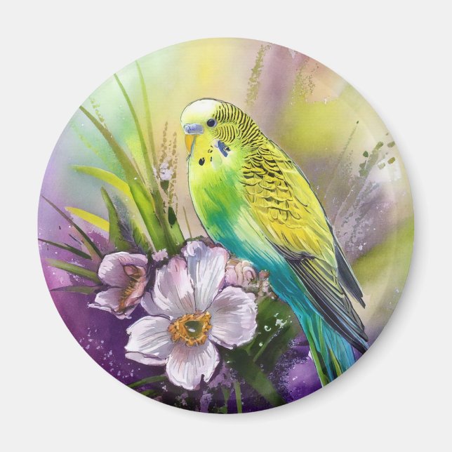 Imã Pais e Flores Brancas (Frente)