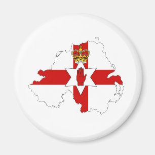 Imã país s de Reino Unido do mapa da bandeira de