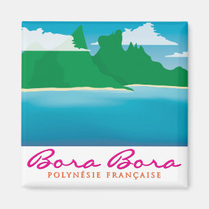 Imã Paisagem Bora Bora