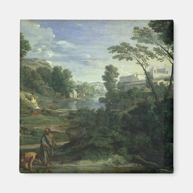 Imã Paisagem com Diogenes, 1648 (Frente)
